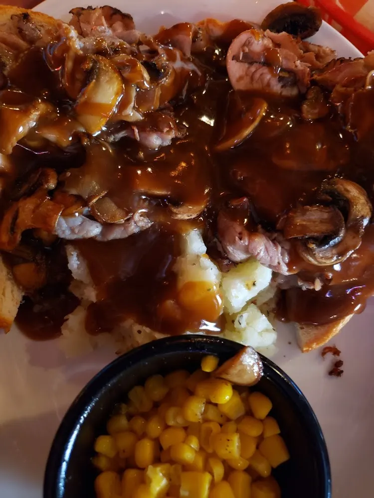 Open Roast Beef Sandwich